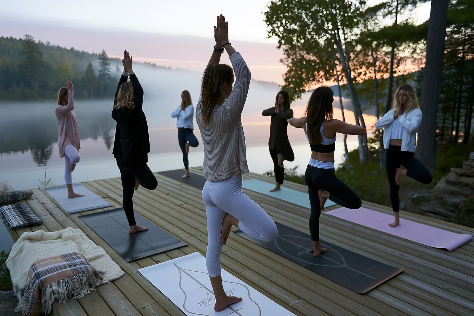 Retrageri de yoga și wellness